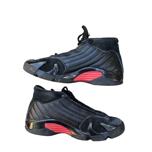 2017 Air Jordan 14 Retro Last Shot Size 5.5 BEATERS - Picture 12 of 16